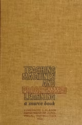 Teaching Machines and Programmed Learning