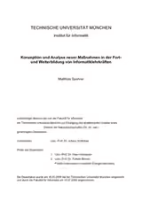 Konzeption und Analyse neuer Maßnahmen in der Fort- und Weiterbildung von Informatiklehrkräften