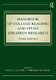 Handbook of College Reading and Study Strategy Research
