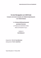 Von den Hieroglyphen zum ASCII-Code Von den Hieroglyphen zum ASCII-Code