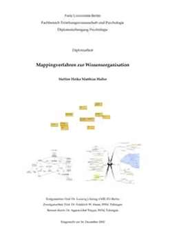 Mappingverfahren zur Wissensorganisation