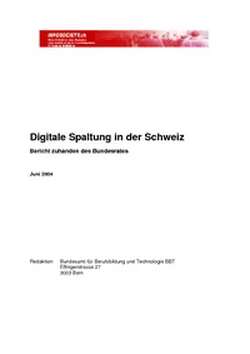Digitale Spaltung in der Schweiz