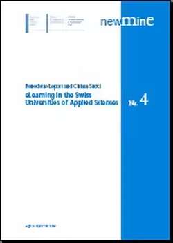 eLearning in the Swiss Universities of Applied Sciences