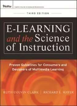 E-Learning and the Science of Instruction
