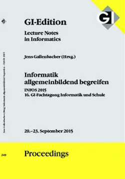 Informatik allgemeinbildend begreifen
