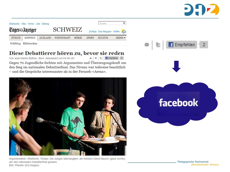 Der Empfehlungsmechanismus von Facebook (Teil I)