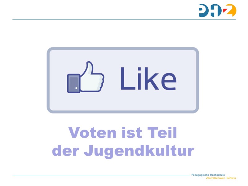 Voten ist Teil der Jugendkultur