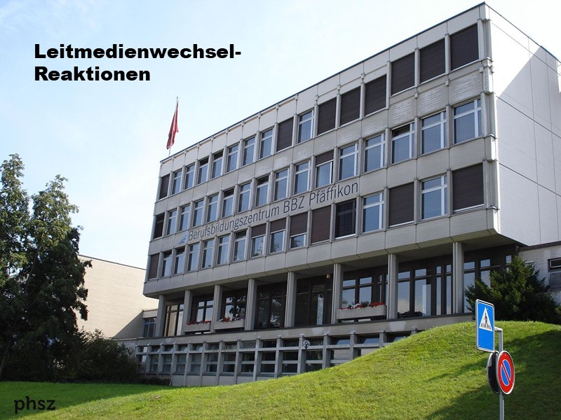 II. Leitmedienwechsel-Reaktionen