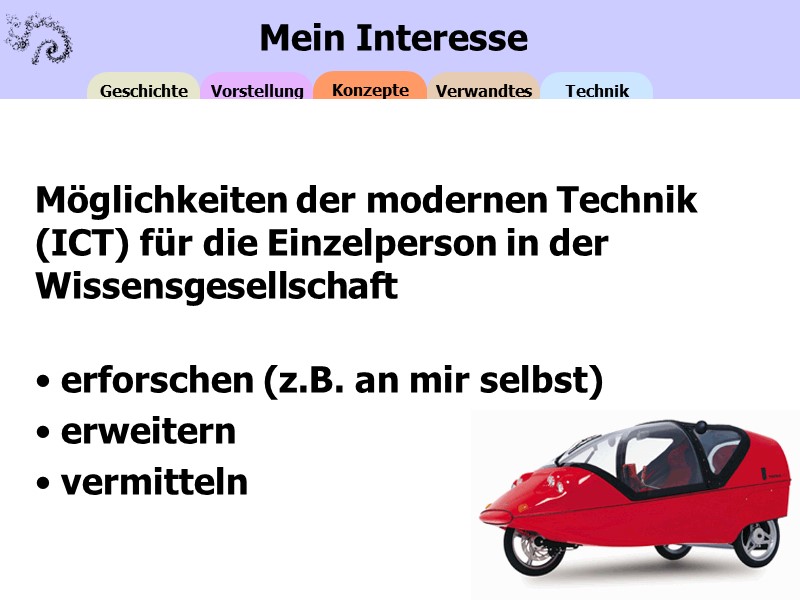 Mein Interesse