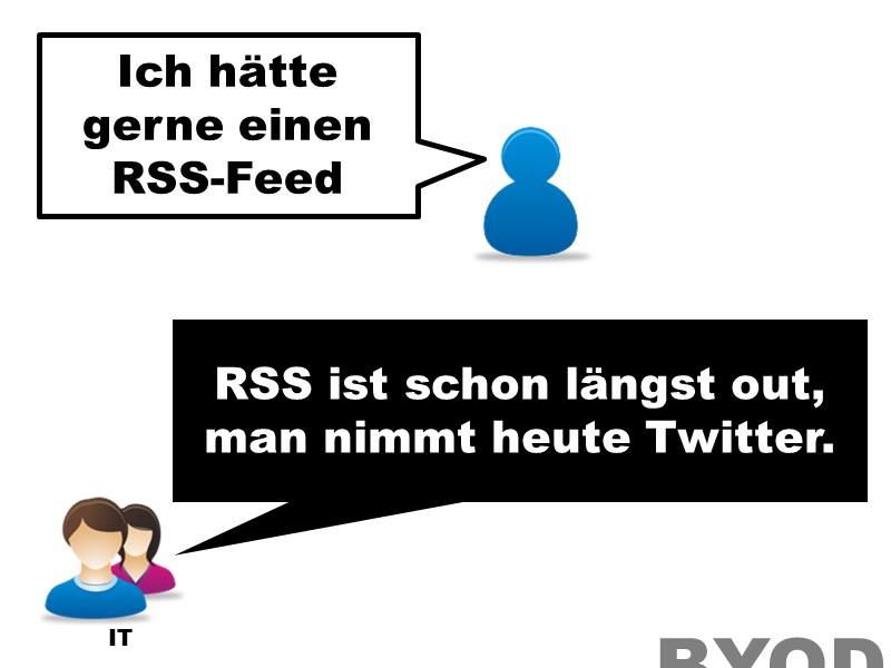 Ich hätte gerne einen RSS-Feed