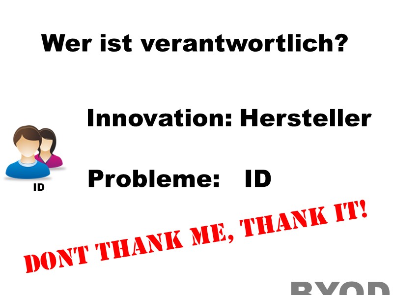 Wer ist verantwortlich?