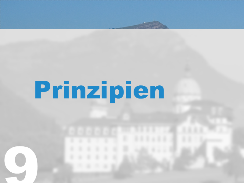 9. Prinzipien