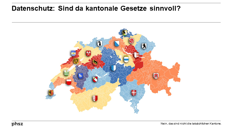 Datenschutz: Sind da kantonale Gesetze sinnvoll?