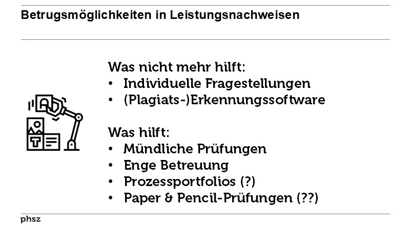Betrugsmöglichkeiten in Leistungsnachweisen