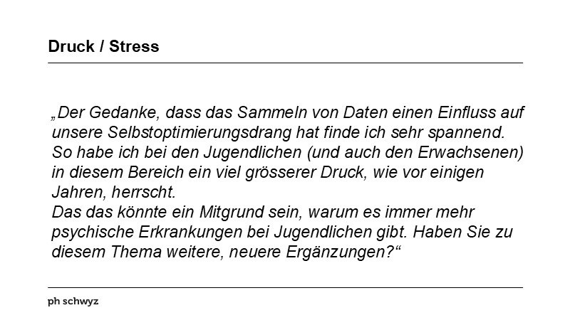 Druck / Stress