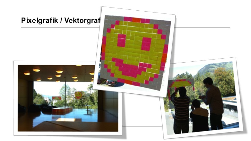 Pixelgrafik / Vektorgrafik