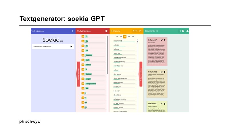 Textgenerator: soekia GPT
