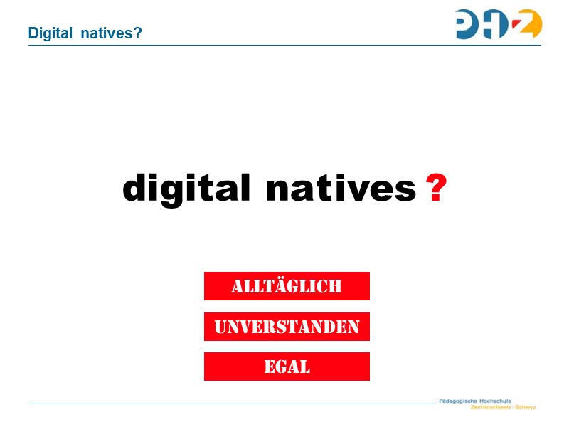 digital natives?