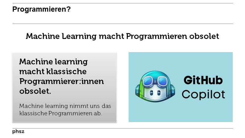 Programmieren?