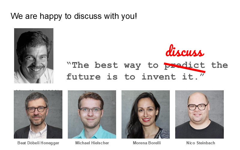 We are happy to discuss with you!
