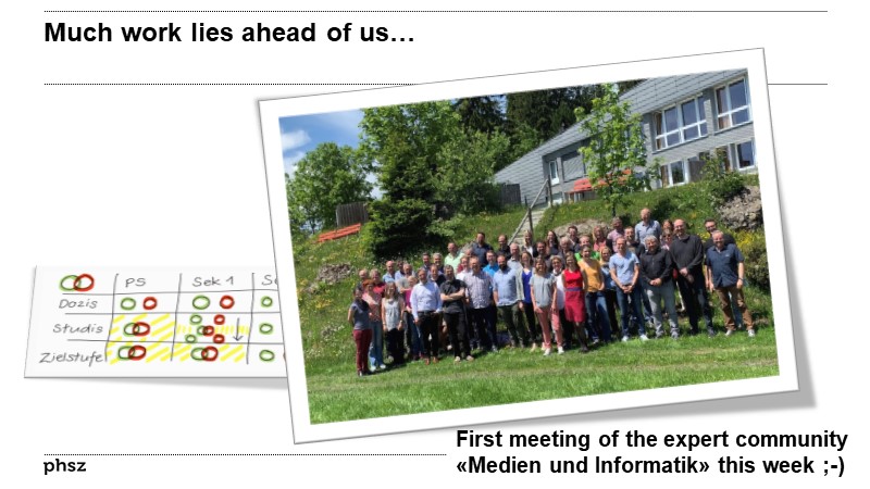 Much work lies ahead of us...