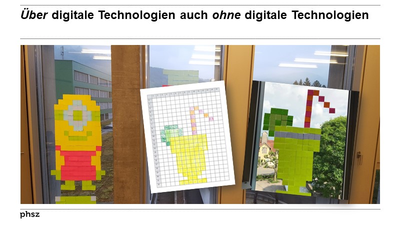Über digitale Technologien auch ohne digitale Technologien