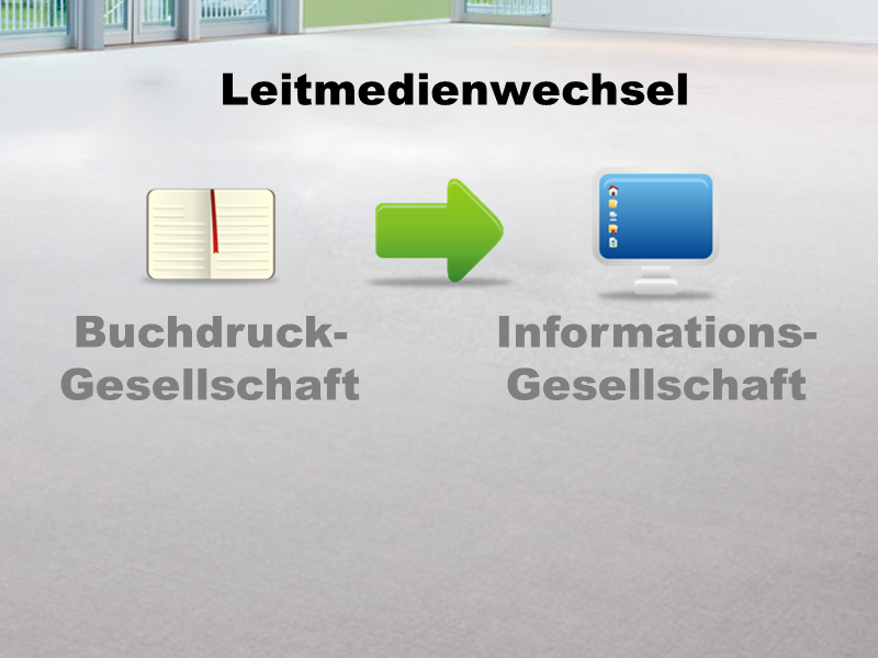 Von der Buchdruckgesellschaft zur Informationsgesellschaft
