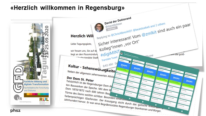 «Herzlich willkommen in Regensburg»
