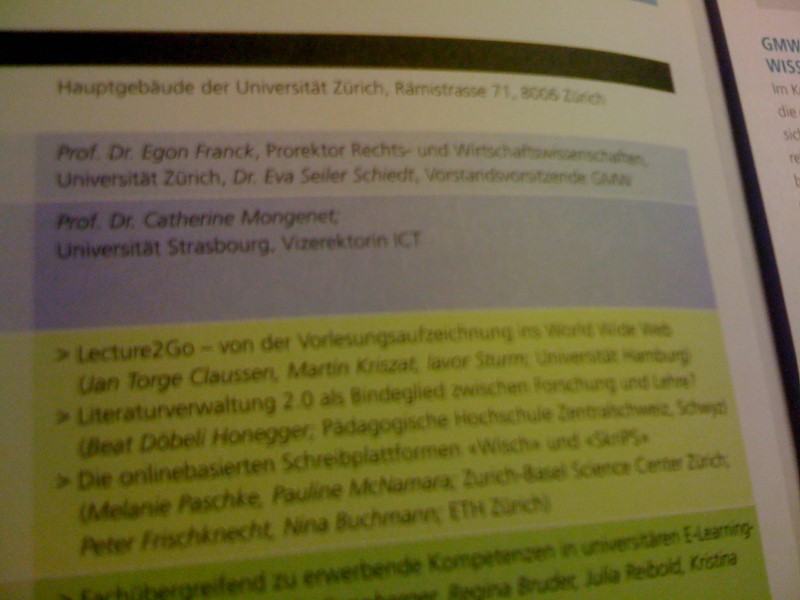 Vielleicht interessieren sie sich gar nicht für diesen Vortrag...