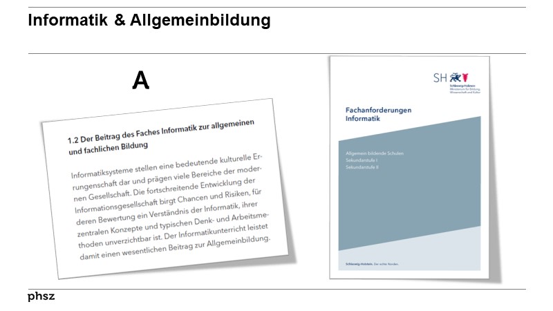 Informatik & Allgemeinbildung