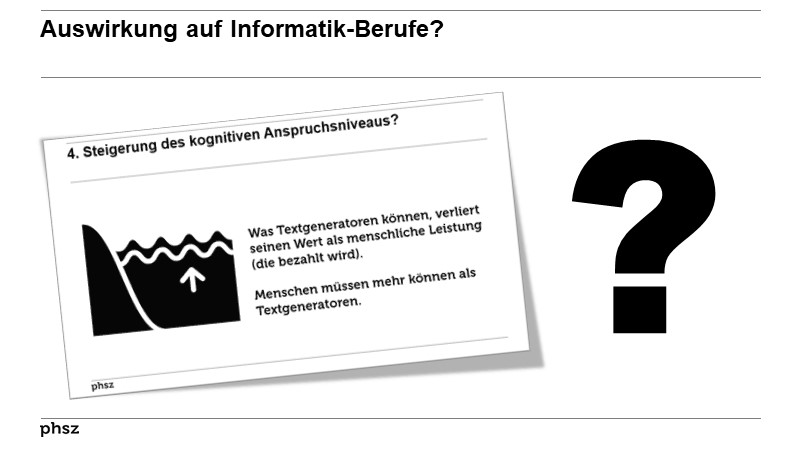 Auswirkung auf Informatik-Berufe?
