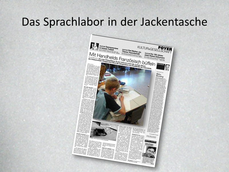 Handheld-Projekt Solothurn