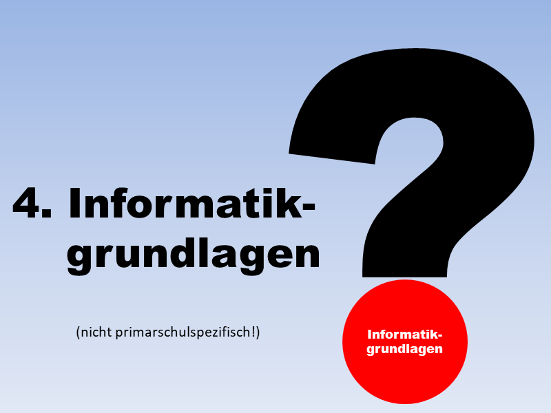 4. Informatik-Grundlagen