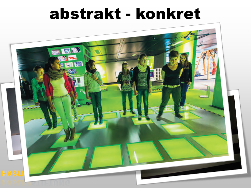 computer science unplugged in der i-factory im Verkehrshaus der Schweiz