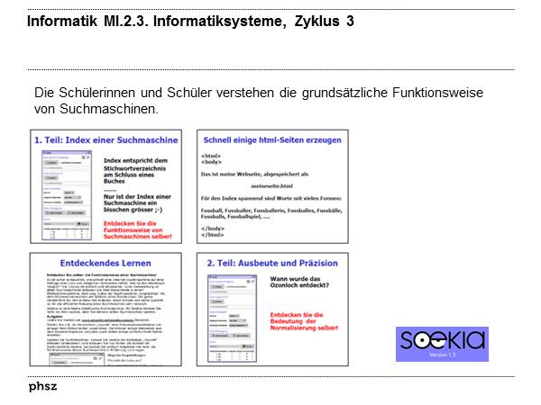 Kompetenzbeschreibung im Lehrplan