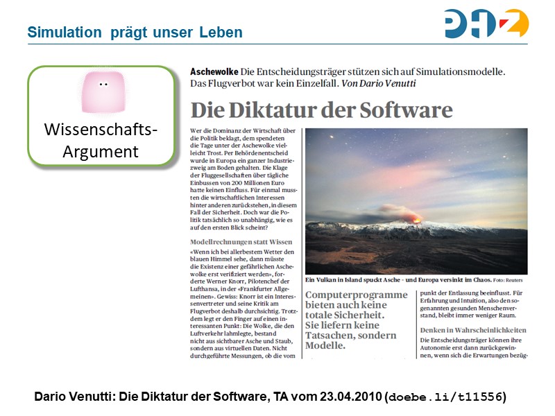 Simulation prägt unser Leben