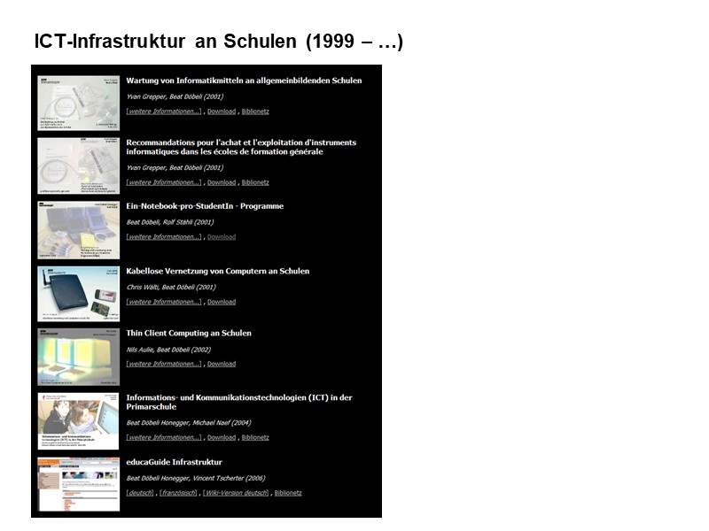 Thema 1: Infrastruktur