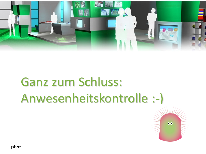 Anwesenheitskontrolle