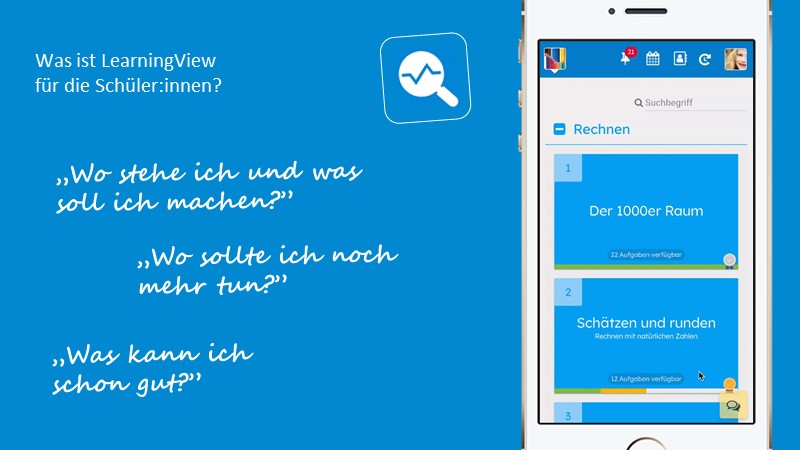 Was ist LearningView für die Schüler:innen?

