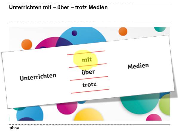 Unterrichten MIT Medien