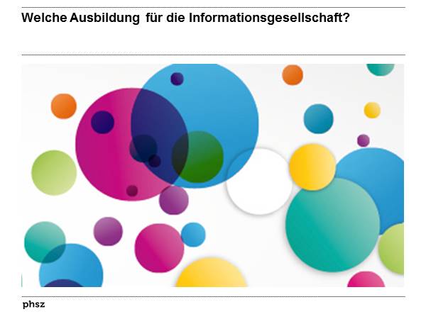 Welche Ausbildung für die Informationsgesellschaft