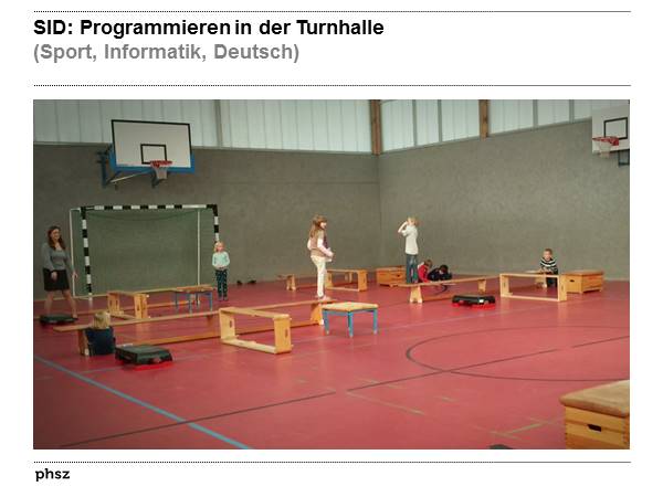 Programmieren in der Turnhalle