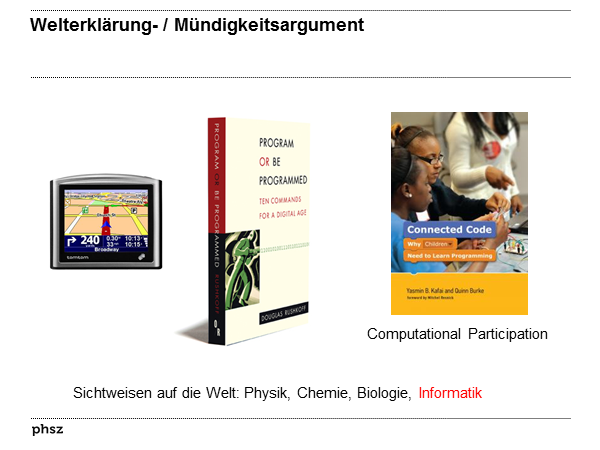 Welterklärung / Mündigkeitsargument