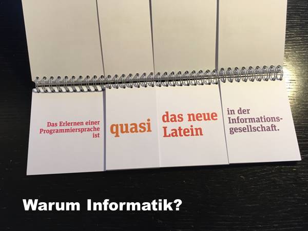 Warum Informatik?