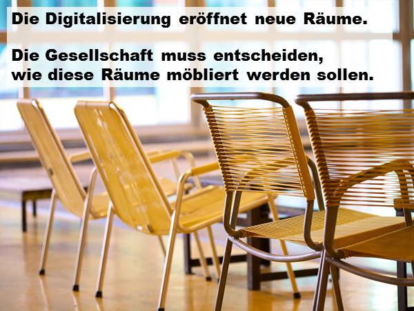Die Digitalisierung eröffnet neue Räume