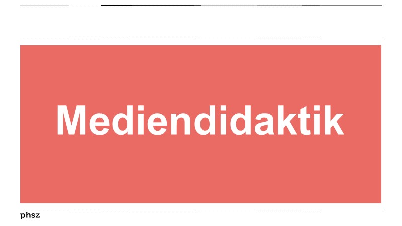 Mediendidaktik