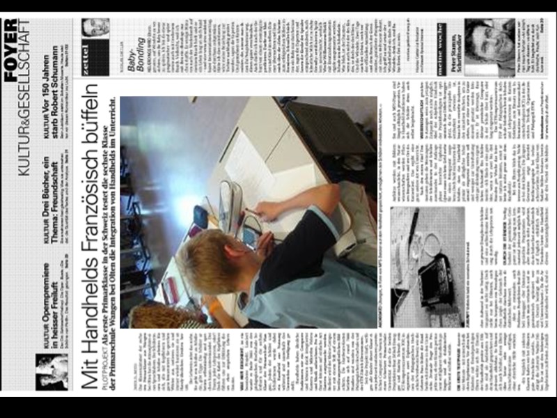 Handheldprojekt Wangen bei Olten