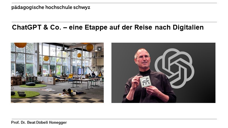 ChatGPT & Co. – eine Etappe auf der Reise nach Digitalien