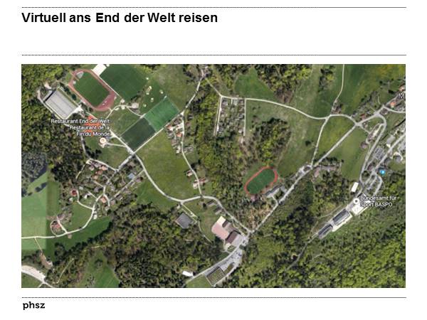 Virtuell ans End der Welt reisen