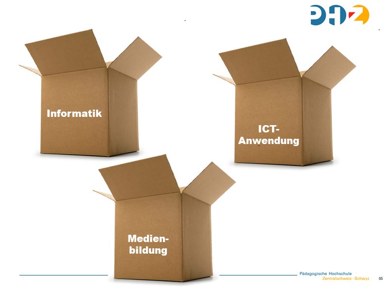 Informatik, ICT und Medienbildung?